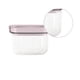 thumbnail image 4 of Tarro de almacenamiento de alimentos Cocina casera Apilable Arroz Condimento Aperitivos Recipiente transparente a prueba de humedad, Rosa, Pequeño Kearding HA001234-09, 4 of 5