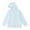 Light Blue, variant on Little Boys Girls UPF 50+ Sun Protective Hoodie Jacket Lightweight Long Sleeve Sun Shirt For Boys And Girls Hiking Outdoor Road Coat, Size 3-4 Years