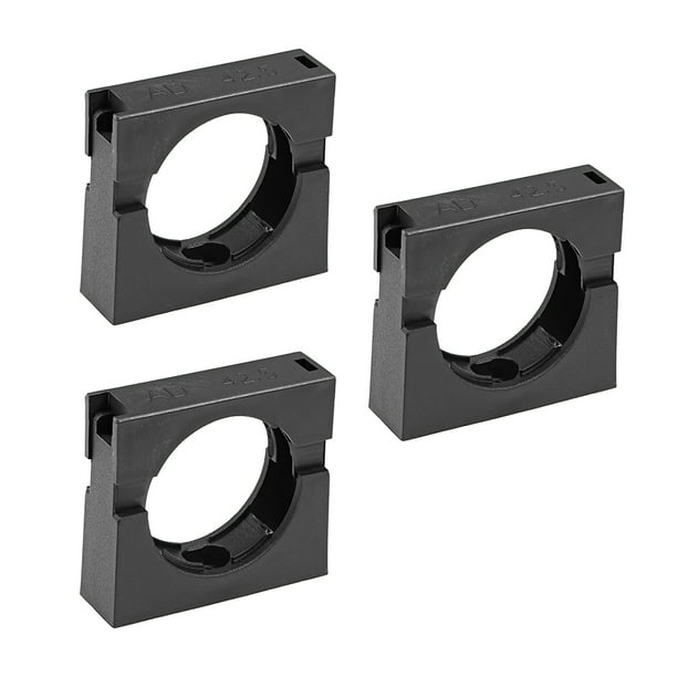 Corrugated Tube Holder AD42.5 Plastic Mounting Bracket Pipe Clamp Clips with Double Struts 3pcs