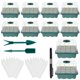 thumbnail image 5 of Muyoka Pluokvzr Kit de inicio de plántulas ABS 10 piezas Kit de bandeja de inicio de semillas de 12 agujeros con ventilaciones ajustables Juego de propagador de semillas multifuncional con herramienta Muyoka Hogar, 5 of 7