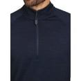thumbnail image 5 of Chaps Golf Men's & Big Men's Jacquard Quarter Zip Sweater, Sizes S-5XL, 5 of 5