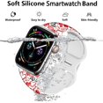 thumbnail image 4 of Correa De Reloj De Navidad Y Halloween Compatible Con Reloj De 38 Mm, 40 Mm, 41 Mm, 42 Mm, 44 Mm, Día De Acción De Gracias, Vacaciones, Correa De Silicona, Pulseras De Repuesto Para Iwatch Bands Serie, 4 of 5