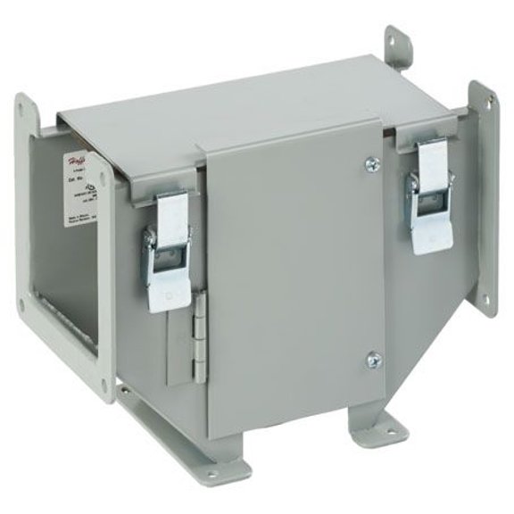 Hoffman F66LTC, 6"" x 6"", NEMA 12, Outside Top Opening, Wireway Tee, 1 pc