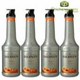 thumbnail image 1 of Monin Peach Fruit Purée, Authentic Gourmet Fruit Base for Smoothies, Cocktails, and Culinary Use, 1L (33.81 oz), 4/Case, 1 of 8