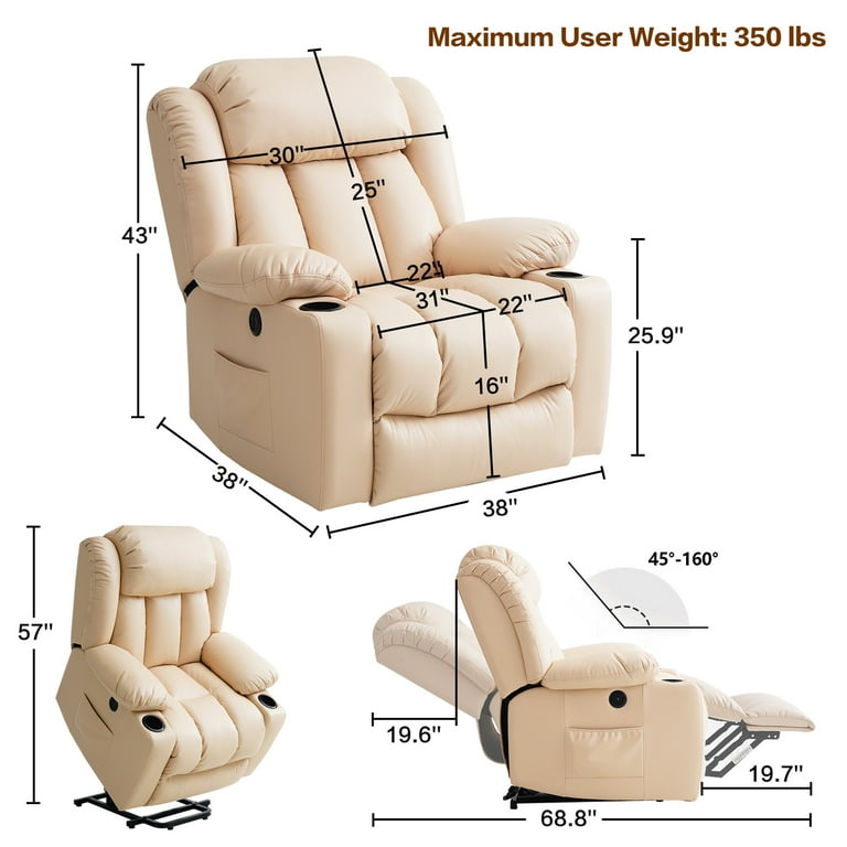 30 inch wide recliner chair sale