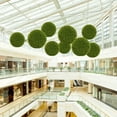 thumbnail image 5 of Costway 2 PCS 20" Faux Boxwood Balls with Sun-Protective PE Material Mimic Fluffy Leaves, 5 of 10