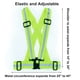 thumbnail image 3 of Chaleco reflectante para correr, seguridad ajustable VES, correas reflectantes de alta visibilidad para correr de noche, ciclismo al aire libre, motocicleta, paseo para perros, trotar, 3 of 6
