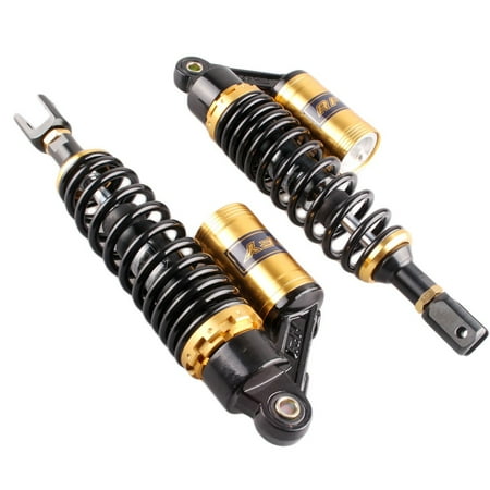 GZYF Pair 350m Motorcycle Rear Air Shock  Absorbers  