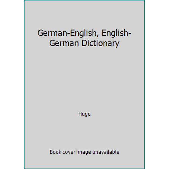 Pre-Owned German-English, English-German Dictionary (Paperback) 085285000X 9780852850008