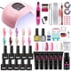 thumbnail image 1 of MOSKANY Juego de uñas profesional Kit de gel de uñas con lámpara de uñas UV de 120W / 54W y taladro de uñas para todo el juego de manicura de esmalte de uñas de gel de secado zhangmengya LED, 1 of 2