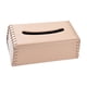 thumbnail image 4 of Porta pañuelos faciales, porta servilletas de papel moderno y creativo, caja de pañuelos para Rosa claro, 4 of 9