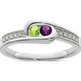 thumbnail image 2 of 14K White Gold Family Jewelry Diamond Semi-Set Ring (Size 7) Made In China xmrw39/2, 2 of 5