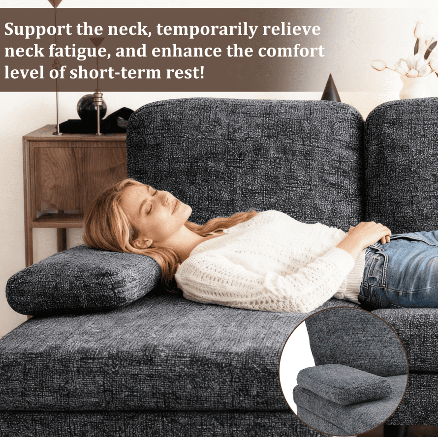U-Shaped Sectional Sofa with Double Chaise