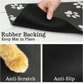 thumbnail image 6 of Dog Food Mats for Floors, Absorbent Quick Dry Pet Cat Food Mat, Dog Bowl Mats for Food and Water Dispenser Mat, Eco-Friendly Dog Accessories Pet Supplies 12"x20", 6 of 6
