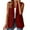 Wine, variant on TTUHYWXI Womens Sleeveless Blazer Vest Summer Lightweight Vest Tops Dressy Business Casual Work Office Blazers Jacket Waistcoat (Brown, 3XL)