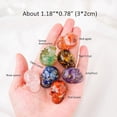 thumbnail image 5 of Yhmxh Crystal Resin Skull Statue, Mini Crystal Plating Golden Skull Head Figurines Decor, Halloween Skull Figurines, Halloween Natural Crystal Gravel Skull Home Office Table Decor Gift for Men Women, 5 of 7
