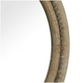 thumbnail image 5 of DecMode Brown Wood Washed Beaded Room Wall Mirror, 28" x 2" x 28", 5 of 13