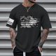 thumbnail image 2 of Playeras Basicas Algodon Hombre Camiseta Con Estampado Digital 2D Para Hombre, Camisa De Manga Corta Con Solapa Superior, 2 of 5