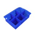 thumbnail image 1 of Molde de cubitos de hielo con diseño de cubo de hielo cuadrado de grado alimenticio, accesorios de cocina para barra de bandeja de hielo de 6 rejillas, 1 ud.AzulCN Deng Xun unisex, 1 of 2