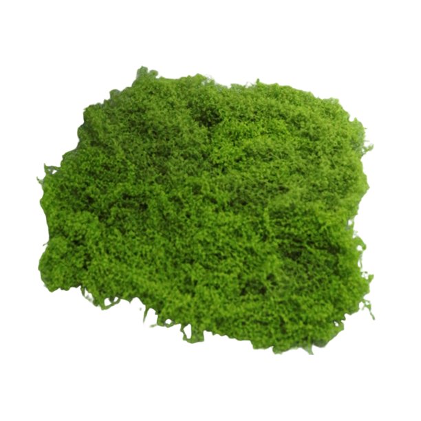 Musgo verde artificial de 30/100 g para manualidades, plantas de interior, jardines de hadas, centros de mesa, peceras, micropaisajes, musgo artificial decorativo.