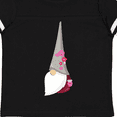 thumbnail image 4 of Inktastic Cute Gnome, Gnome With Flowers, Gnome With Hat Girls Toddler T-Shirt, 4 of 5