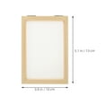 thumbnail image 2 of KALLORY 2Pack Paper Frame Supplies Paper Making Frame Wood Rectangular Tool For DIY Projects, 2 of 8