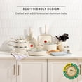 thumbnail image 4 of T-fal Easy Care 20 Piece Nonstick Cookware Set, Pots and Pans, Beige, 4 of 10