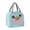 B, variant on Insulated Lunch Bag Portable Aluminum Foil Lunch Box Bag Convenient Carry Bag for Office School Students Meal Prep