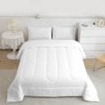 thumbnail image 2 of Homewish Wild Animal Bear Queen Comforter Set,Old Wooden Board Bedding Sets,Black Beige Bedding Comforter Set For Teens,Luxury Bedroom Decor Reversible,3-Piece, 2 of 8