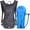 Gray, variant on Hydration Pack Backpack with 70 oz (2L) Water Bladder – for Running, Hiking, Cycling, Climbing, Camping, Biking