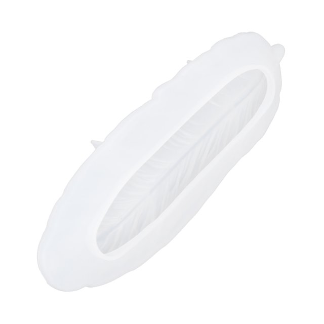 Epoxy Casting Molds, Resin Casting Moulds Resin Tray Mold, Feather Shape Easy To Demould for DIY Hand-Made Ornament Making Jewelry Storage Plate