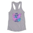 thumbnail image 3 of Butterfly Dreams. Ii Racerback Tank Women -Jennifer Paxton Parker Designs, Female x-Large, 3 of 4