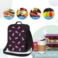 thumbnail image 4 of Lsque Breast Cancer Awareness3 Lunch Bag Lunch Box for Women Men Reusable Insulated Lunch Tote Bag,Leakproof Thermal Cooler Sack Food Handbags Case High Capacity, 4 of 9