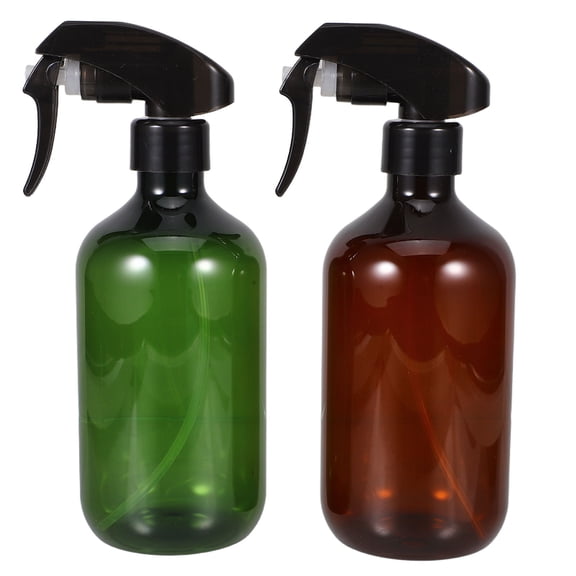 Raindrops 2pcs PET Spray Bottles Fine Mist Sprayer For Plants And Cleaning Refillable Plastic Spray Bottle Fine Mist Spray Bottles 500ml