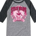 thumbnail image 3 of Star Wars - Valentine Bb8 Yoda and friends Collegiate - Toddler And Youth Raglan, 3 of 5