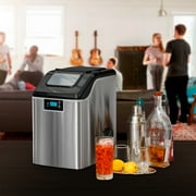 Deco Chef 44LB Countertop Ice Maker, 2.6LB Auto-Renew Basket 1.8LB per Hour, Stainless Steel