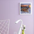 thumbnail image 3 of Kits de pintura de diamante 5D DIY Cuadro de mosaico de ciervos de taladro redondo completo (V2161) Sywqhk Decoración hogareña, 3 of 9