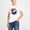 White, variant on ITSAME T-Shirts for Boys, Football Print Crewneck Short Sleeve Kids Fashion Casual Tops Army Green Size 2-3