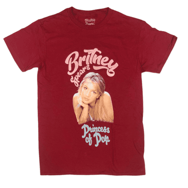 Britney Spears Princess Of Pop Short Sleeve Men's T-Shirt Small