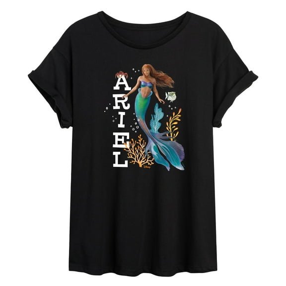 Disney - Ariel in Water - Women's Oversized T-Shirt