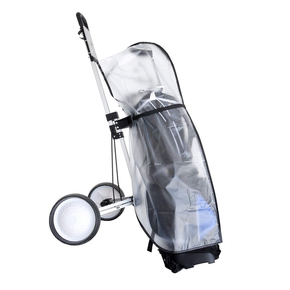 Poseca Golf Bag Rain Cover,Waterproof PVC Clear Rain Cover for Golf Bag