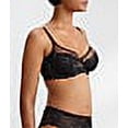 thumbnail image 3 of Women's Pour Moi 28602 Ooo La La Non-Padded Underwire Bra (Black/Slate 32FF), 3 of 4