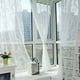 thumbnail image 5 of Cortina transparente con flores para ventana, visillo, 1 panel de tela, 5 of 6