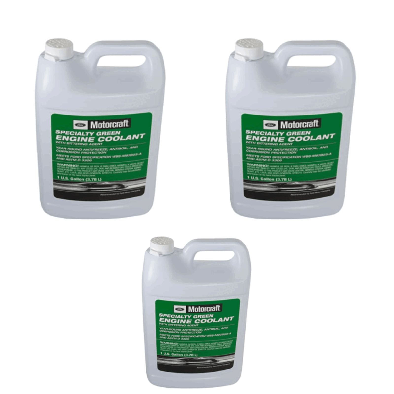 Engine Speciality Coolant/Antifreeze MOTORCRAFT GREEN Concentrated Pack