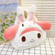 thumbnail image 3 of Sanrio-Bolso de mano de felpa Kawaii para niñas, mochila de hombro con relleno de Anime, Cinnamoroll Melody Kuromi, regalos para niños, 3 of 4