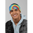 thumbnail image 2 of Motique Accessories Print Design Bandana - Set of 3 - Printed Tie dye, 2 of 3