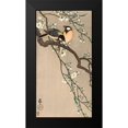 thumbnail image 2 of Koson, Ohara 9x14 Black Modern Framed Museum Art Print Titled - Songbirds on Cherry Branch, 1900-1910, 2 of 5