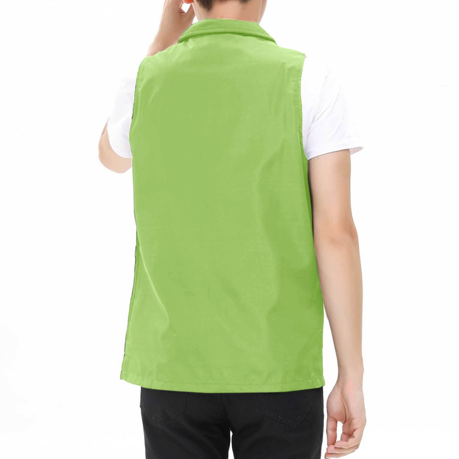 AnuYalue Mens Outdoor Vest Lightweight Softshell Full Zip Outerwear Breathable Sleeveless Jacket for Running Hiking Sports