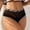 Black, variant on Panties for Women Seamless Sexy Silk Butt Lifting Traceless Transparent Low Waist G-string Panties Thong Clearance