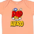 thumbnail image 4 of Inktastic Dad is My Hero Boys or Girls Baby Bodysuit, 4 of 5